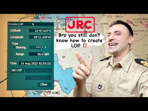 Still Don’t Know How to Create LOP on JRC ECDIS? Watch This!