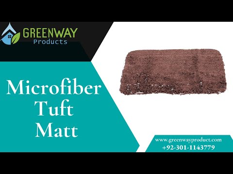 Microfiber Tuft Matt by Greenway Products