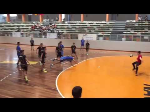 HANDBALL GOAL SLOW MOTION