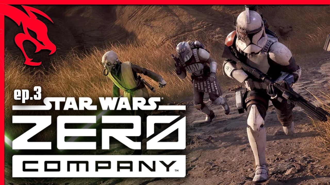 JEDI Y MANDALORIANO SE AGARRAN DE LA MANO | STAR WARS ZERO COMPANY #3