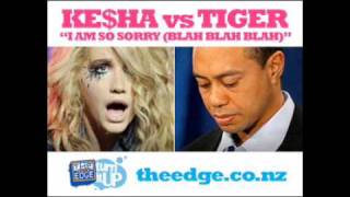 Tiger Woods vs Ke$ha - I'm So Sorry (Blah, Blah, Blah)