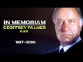 Tribute To GEOFFREY PALMER OBE In Memoriam 1927 2020