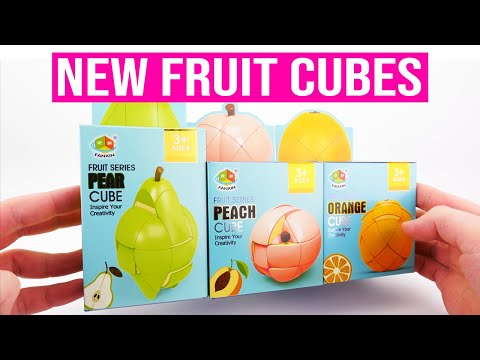 NEW Fanxin Orange, Peach & Pear Fruit Cubes! Unboxing & First Looks