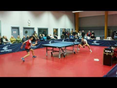 TENNIS DE TABLE (Nat. 2)  A.T.T. Le Havre 8 - 1 Valenciennes U.S.T.T.