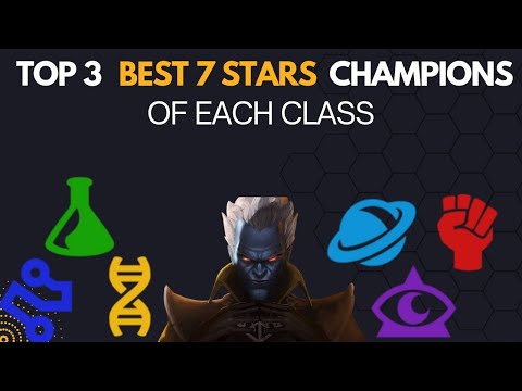 Top 3 Best 7 star champions of EACH CLASS - Marvel Contest of Champions