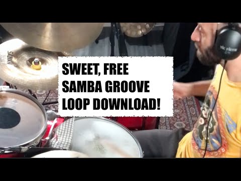 CREATIVE SAMBA GROOVE DRUM LOOP (download link in description)