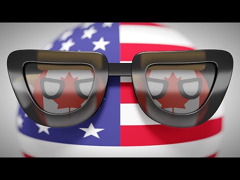 CANADA vs USA | Countryballs Compilation