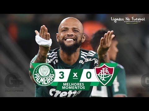 JOGAO Palmeiras 3 x 0 Fluminense Melhores Momentos    Brasileirão  10 09 2019