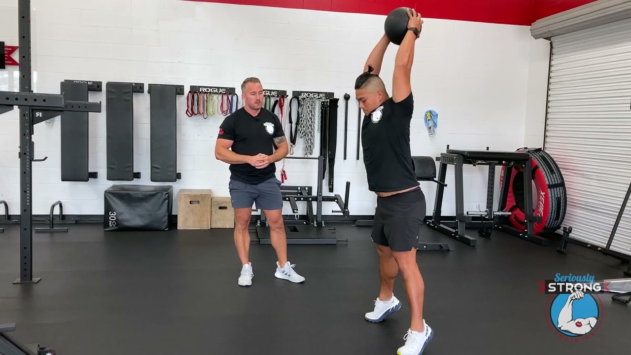 How to do Medicine Ball Slams for Core Strength and Conditioning - YouTube