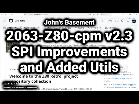 Z80 Retro #75 - SPI Performance Improvements & Added Utilities