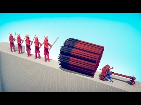 5x GIANT SAMURAI vs EVERY GOD - TABS | Totally Accurate Battle Simulator 2024