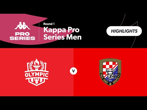 Kappa Pro Series Men Pool E Round 1 - Olympic FC vs. Gold Coast Knights Highlights
