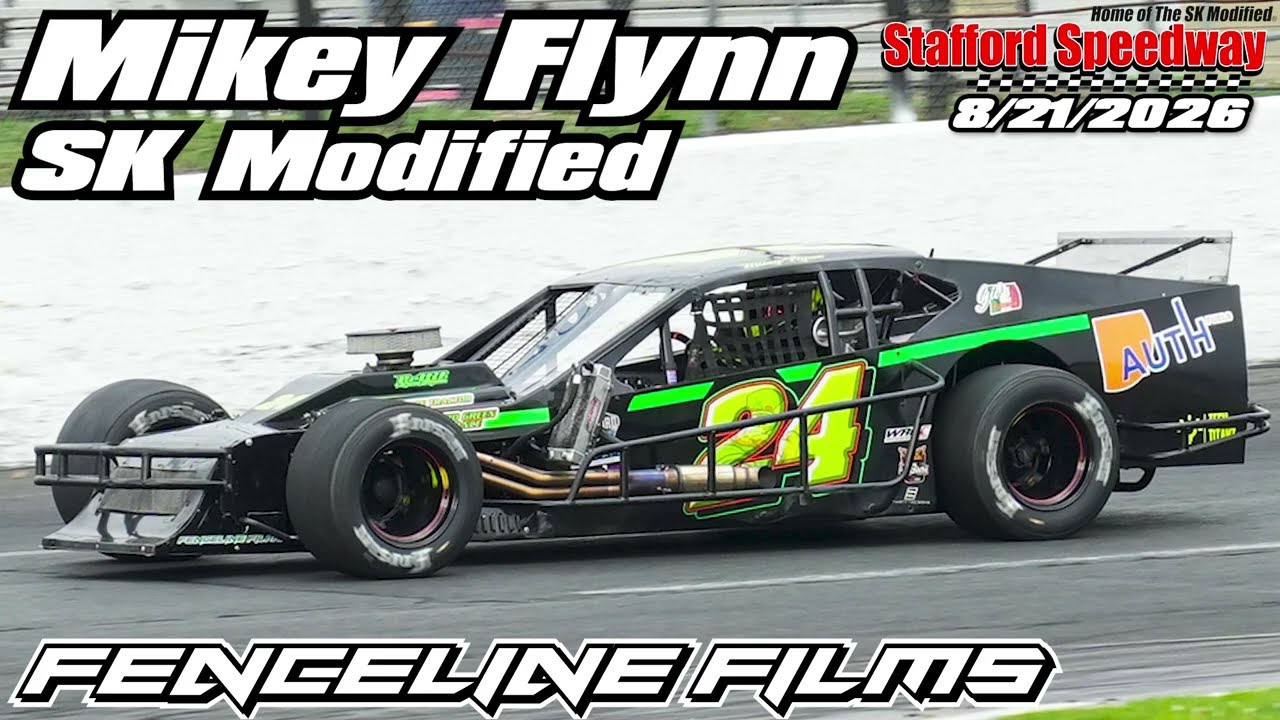 Mikey Flynn SK Modified Stafford Speedway