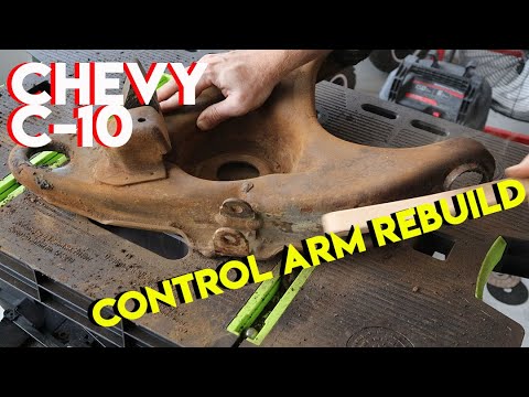 1970 C10 Control Arm Rebuild - Perfect Patina Project #covidproject #stayhome