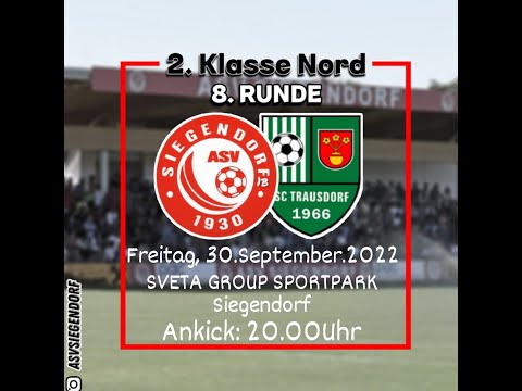 Highlights: ASV Siegendorf 1b vs. SC Trausdorf | 2. Klasse Nord Runde 8 | 2022/23