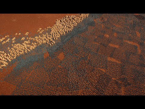 1.000 OGRE vs 160.000 SWORDMEN - Epic Fantasy Battle Simulator