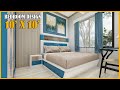 Bedroom Interior Design | 10 x 10 feet | #bedroomdesign #interiordesign #bedroom #bedroomdecor