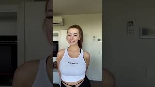 Sexy Girl BooM BooM tiktok Challenge #big boobs #sexy girls workout