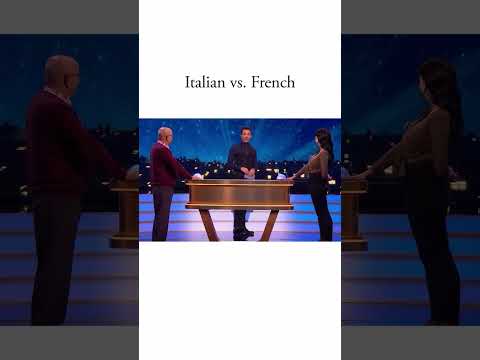 Italian VS French! What's your vote?