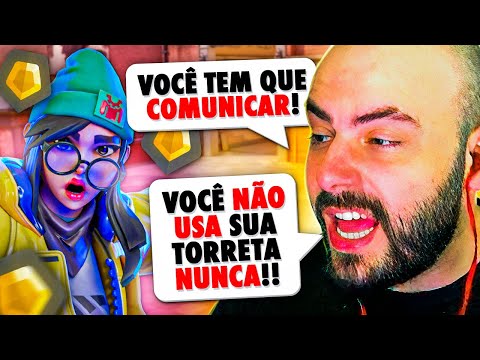 ANALISEI UMA MENINA GOLD 1! *Dicas importantes para as meninas* Dannylives #58 - VALORANT