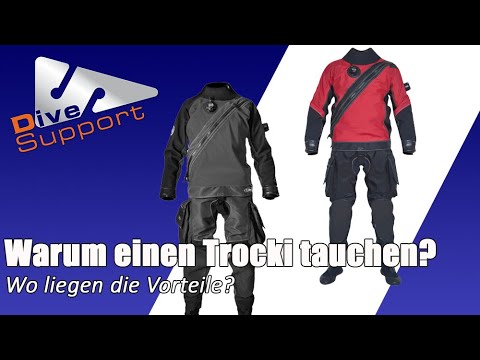 Warum Trocki tauchen? Wo liegen die Vorteile bei Verwendung eines Trockentauchanzuges | DiveSupport