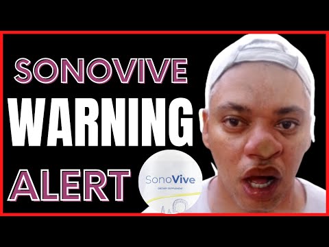 SONOVIVE 🚨 SONOVIVE REVIEW - SHOCKING TRUTH! 2022!! - Sonovive Reviews - Buy Sonovive