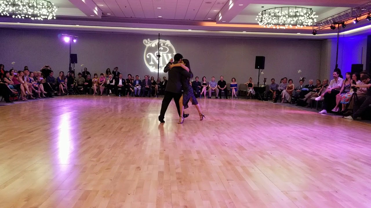 Performance by Sabrina Masso & Federico Naveira at Nora's tango week on June 30, 2018
