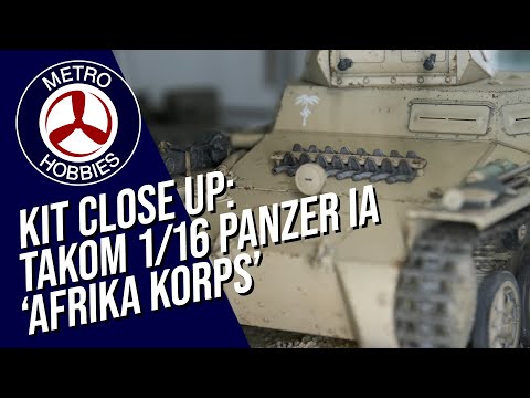 Model Kit Closer Look | Takom 1/16 Panzer IA Africa Korp Light Tank