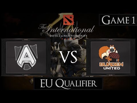 Dota 2 The International 2015 Alliance vs Burden United