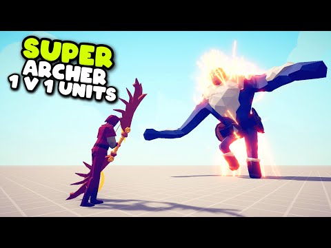 SUPER ARCHER Vs EVERY UNITS - TABS MODDED