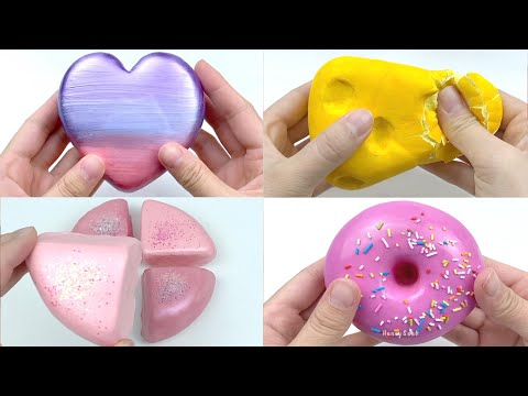 1 Hour No Tapping Plaster Clay Cracking Compilation | No talking ASMR #2