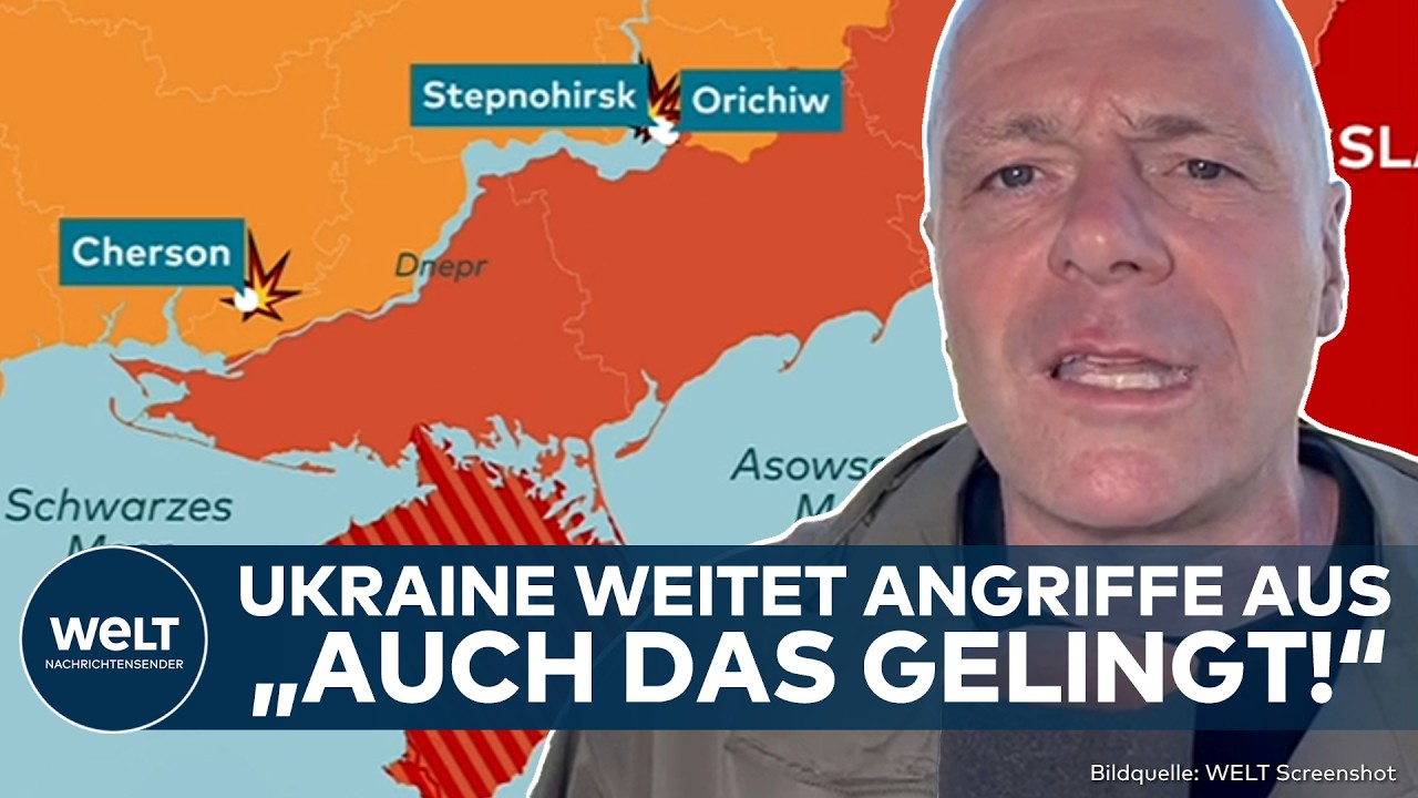 PUTINS KRIEG: Coup der Ukraine! Russland in der Klemme! Angriffe im Süden und auf Krim