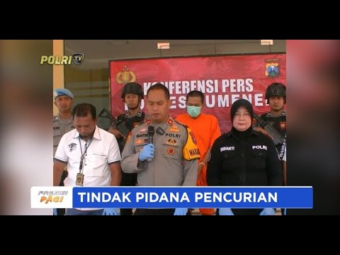 POLRES SUMENEP UNGKAP KASUS TINDAK PIDANA PENCURIAN