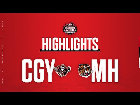 Calgary Hitmen at Medicine Hat Tigers 9/23 | WHL Highlights 2023-24