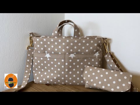 Tasche nähen 1 - Einfache Außentasche