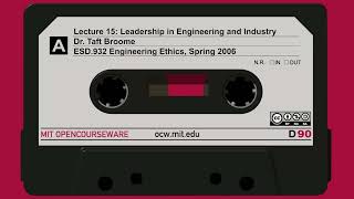 15: Leadership in Engineering and Industry