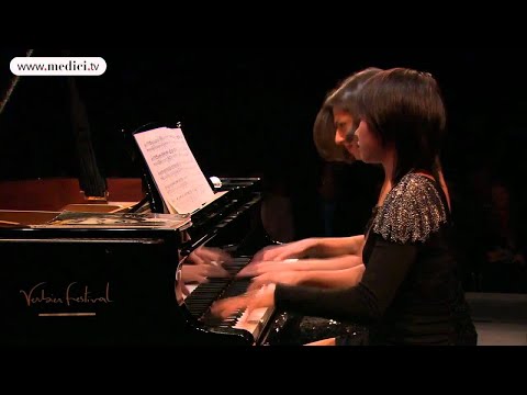 Khatia Buniatishvili, Yuja Wang - Brahms, Hungarian Dance No. 1