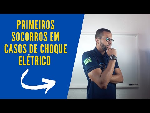 PRIMEIROS SOCORROS EM CASOS DE CHOQUE ELÉTRICO