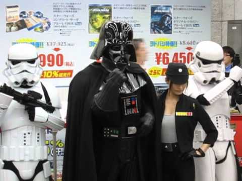 Star Wars Darth Vader & Stormtroopers (The 501st Legion Japanese Garrison) in  Akihabara Japan