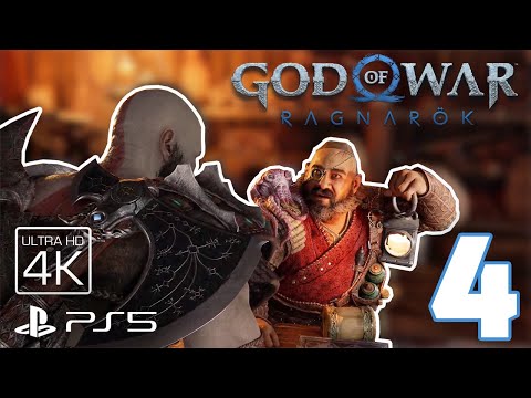God of War Ragnarök -  PS5 Walkthrough Gameplay Part 4 (FULL GAME)