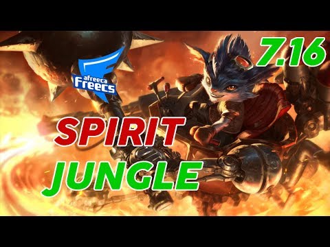 Afreeca Freecs Spirit Rumble Jungle Patch 7.16