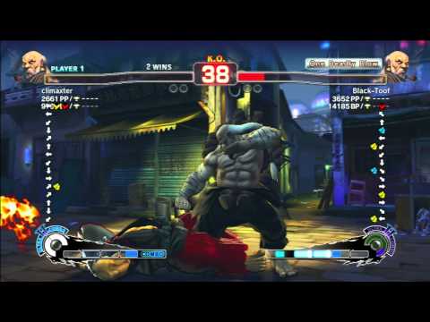 climaxter vs Black-Toof #1 (Gouken Mirror) :SSF4AE2012