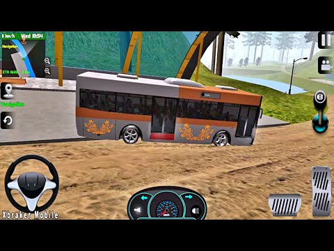 Offroad Modern Bus Drive:Coach Simulator 2020 #3 - New Levels Unlocked - Android Gameplay FHD