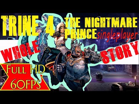 Trine 4: The Nightmare Prince Full Game Walkthrough Playthrough No Commentary full game