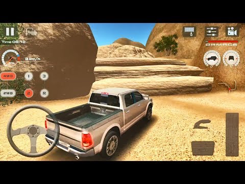 Offroad Desert Driving: Dodge Pickup Truck - Android Gameplay FHD