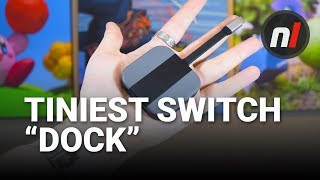 The First and Smallest Unofficial Nintendo Switch "Dock" | SFANS Adapter