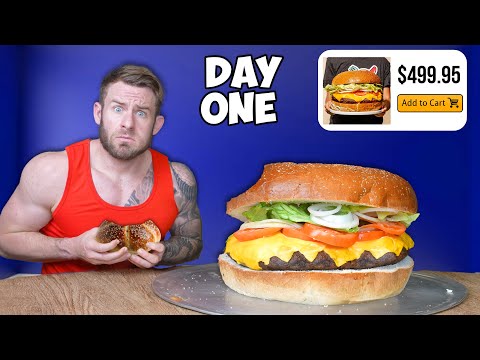 I Ate The Biggest Foods on the Internet for 10 Days