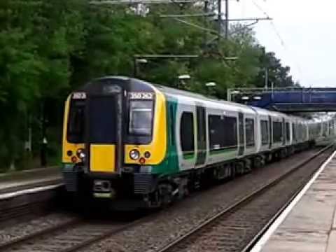 Acton Bridge 6.6.2013 - London Midland EMU Class 350 350262 WCML