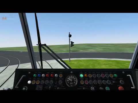 KT4D Straßenbahn Nordhausen Führerstandsmitfahrt Linie 1 - Südharzklinik bis Bahnhof LOTUS