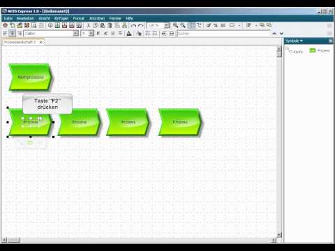 ARIS Express Prozesslandschaft modellieren